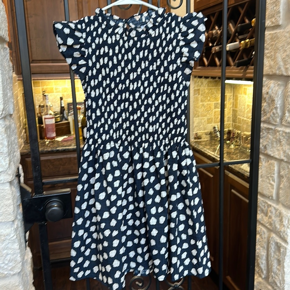 NWOT. TCEC smoked bodice dress.